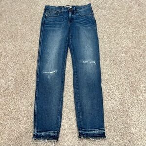 Madewell Distressed 9” High Rise Skinny Jeans Women’s Size 27